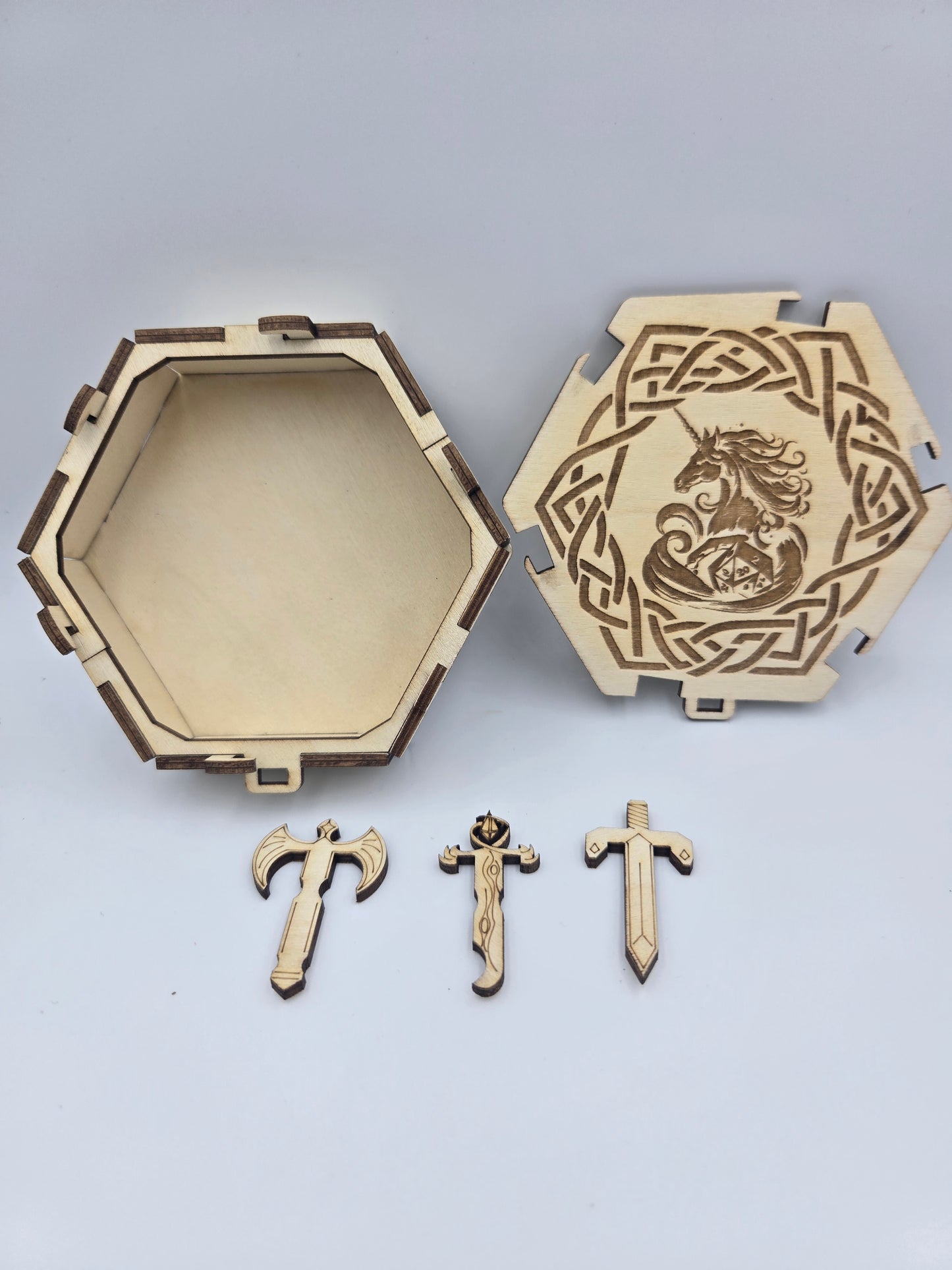 Hexagon Box (No Dice Slots)