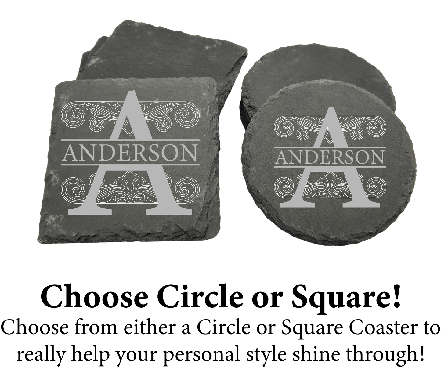 Personalized Stone Coaster
