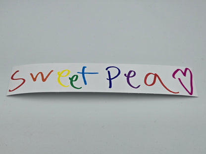 Sweet Pea Sticker