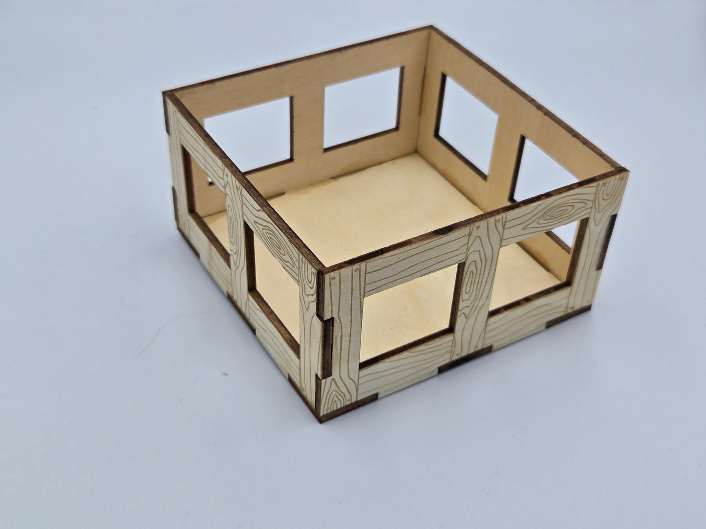 Wood Pallet Coaster Set