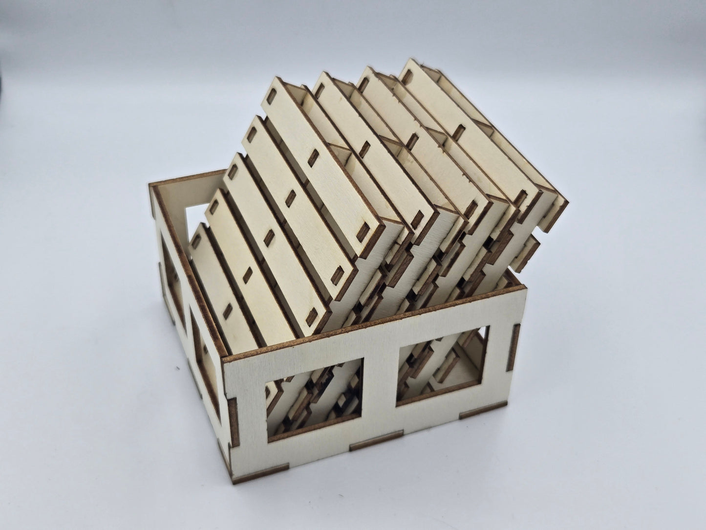 Wood Pallet Coaster Set