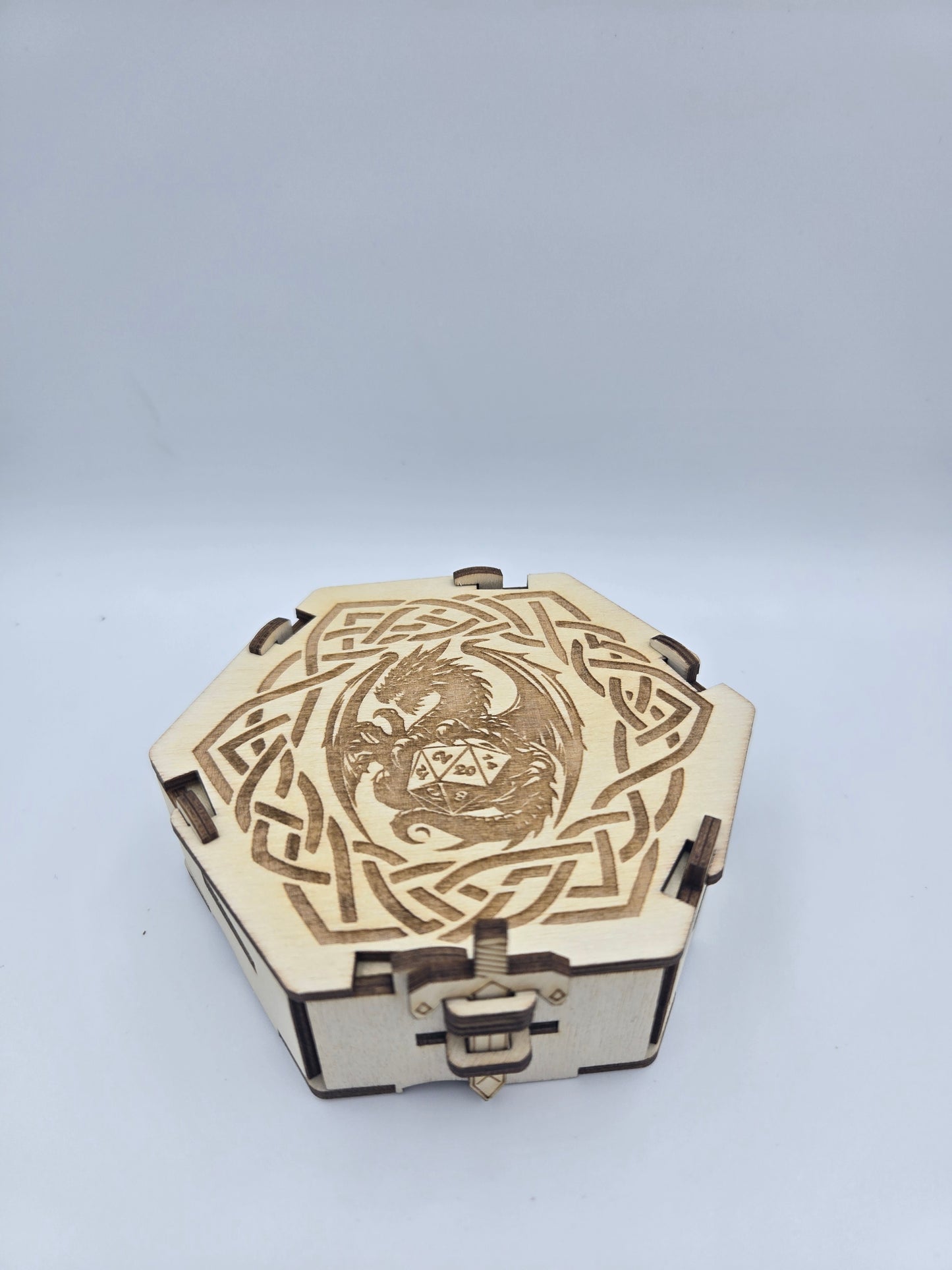 Hexagon Box (With Dice Slots)