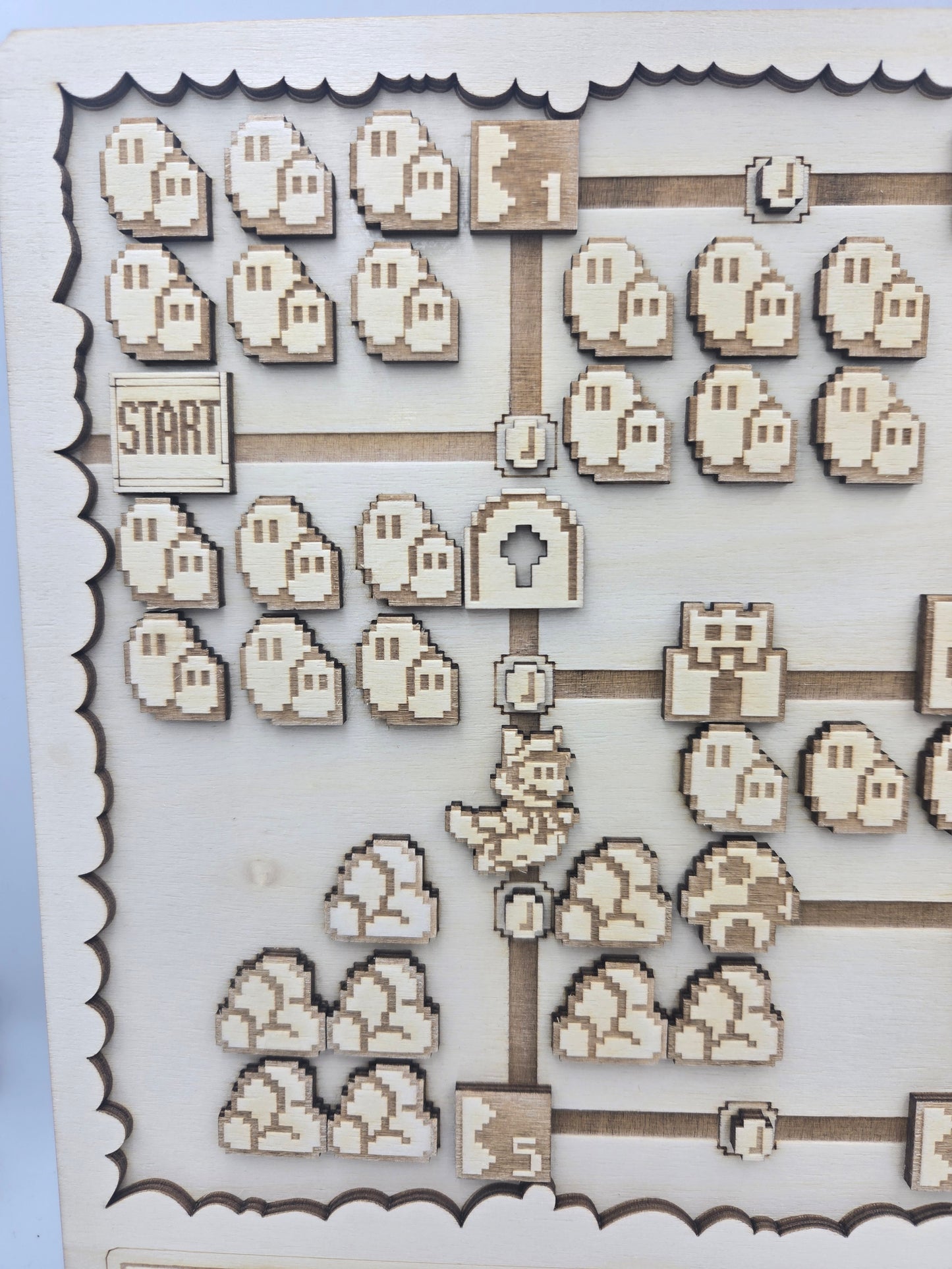8-Bit Adventure Game Overworld Map