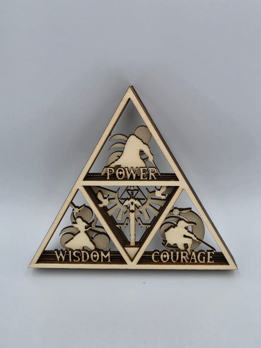 Triforce Layered Decor