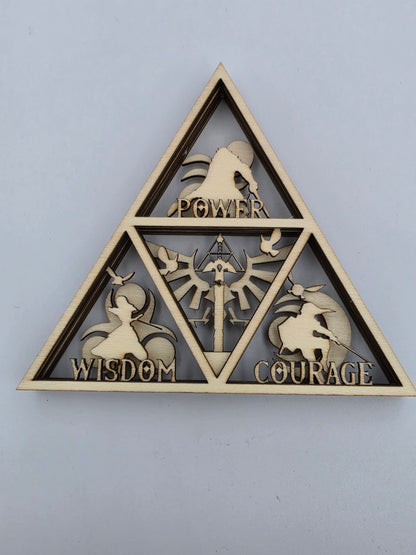 Triangle Layered Decor