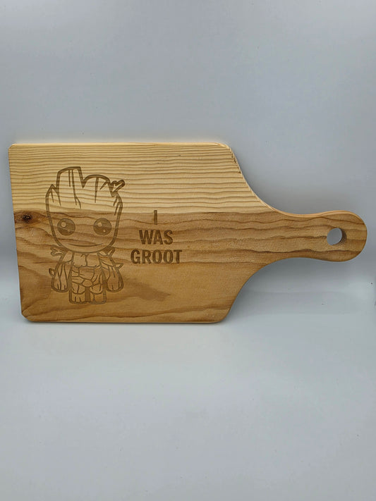 I Was Groot Cutting Board