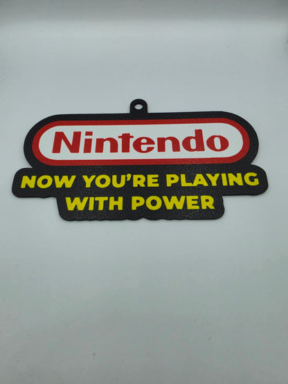 Playing With Power Sign - Medium