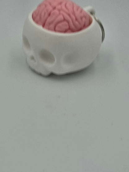 3D Printed Skull & Brain Fidget Clicker