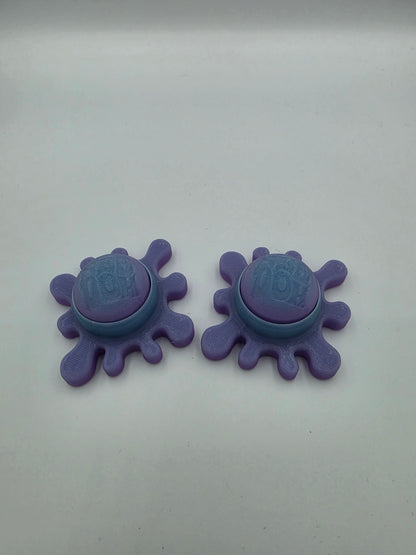 3D Printed Splat Fidget Clicker