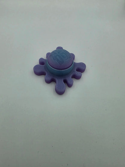 3D Printed Splat Fidget Clicker