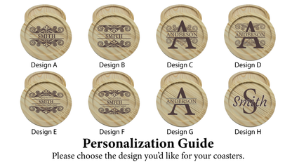 Personalized Wood Coaster
