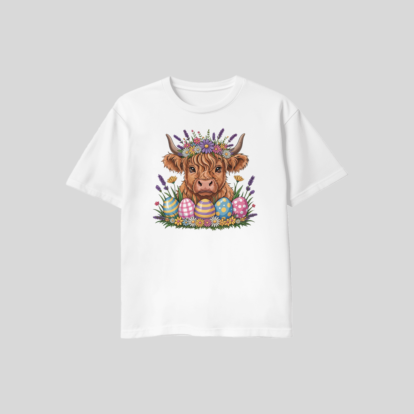 DTF - Easter Highland Cow