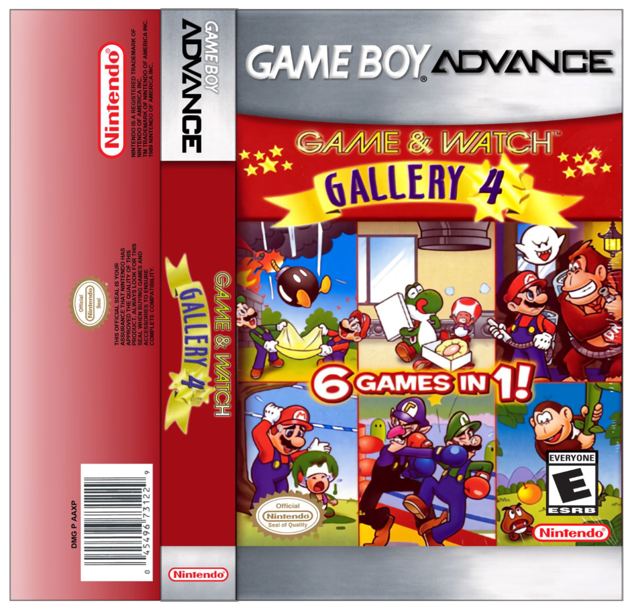 Game Boy Advance Game Holder - Cassette