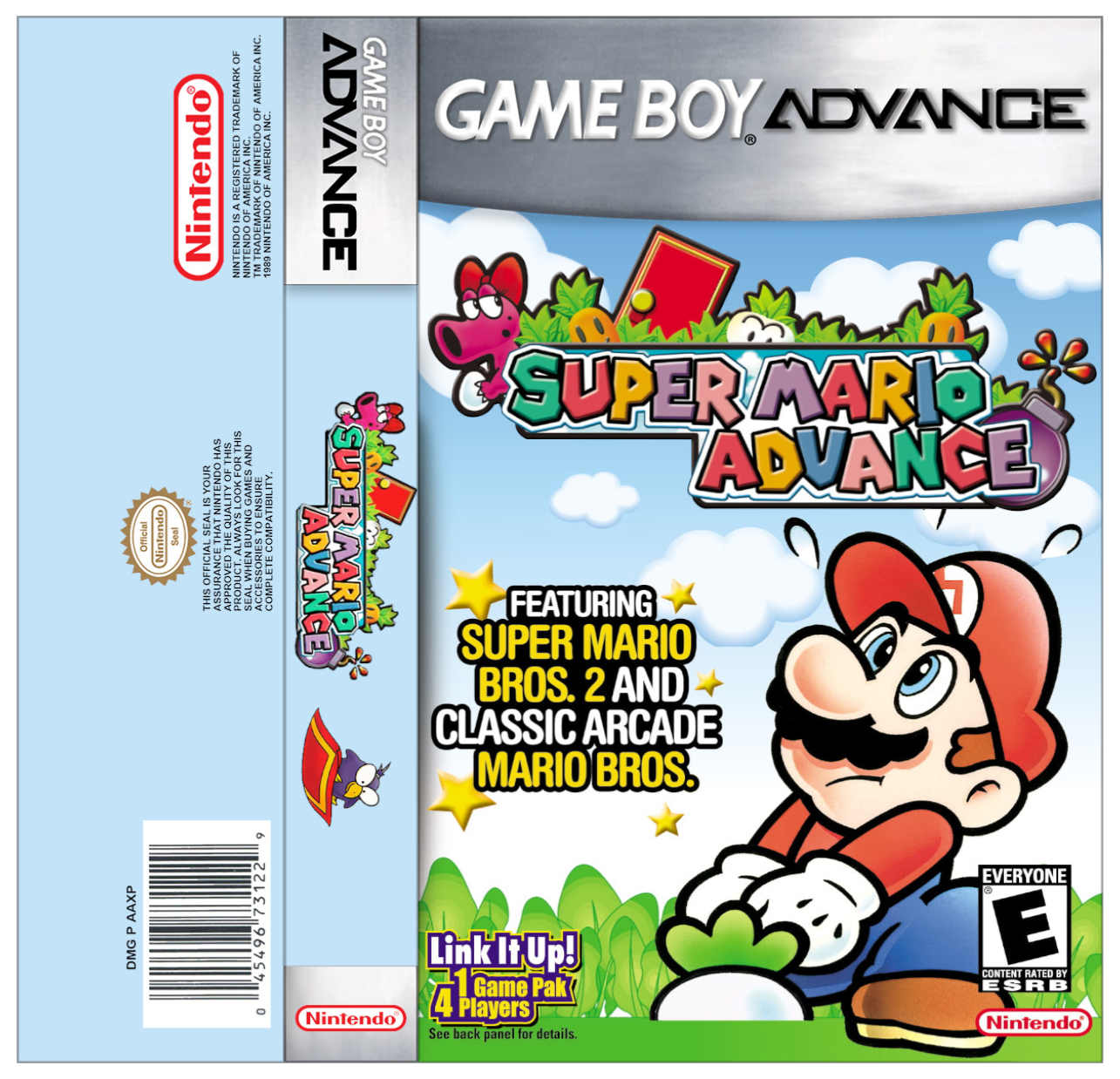 Game Boy Advance Game Holder - Cassette