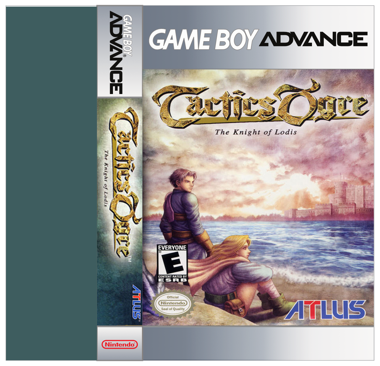 Game Boy Advance Game Holder - Cassette