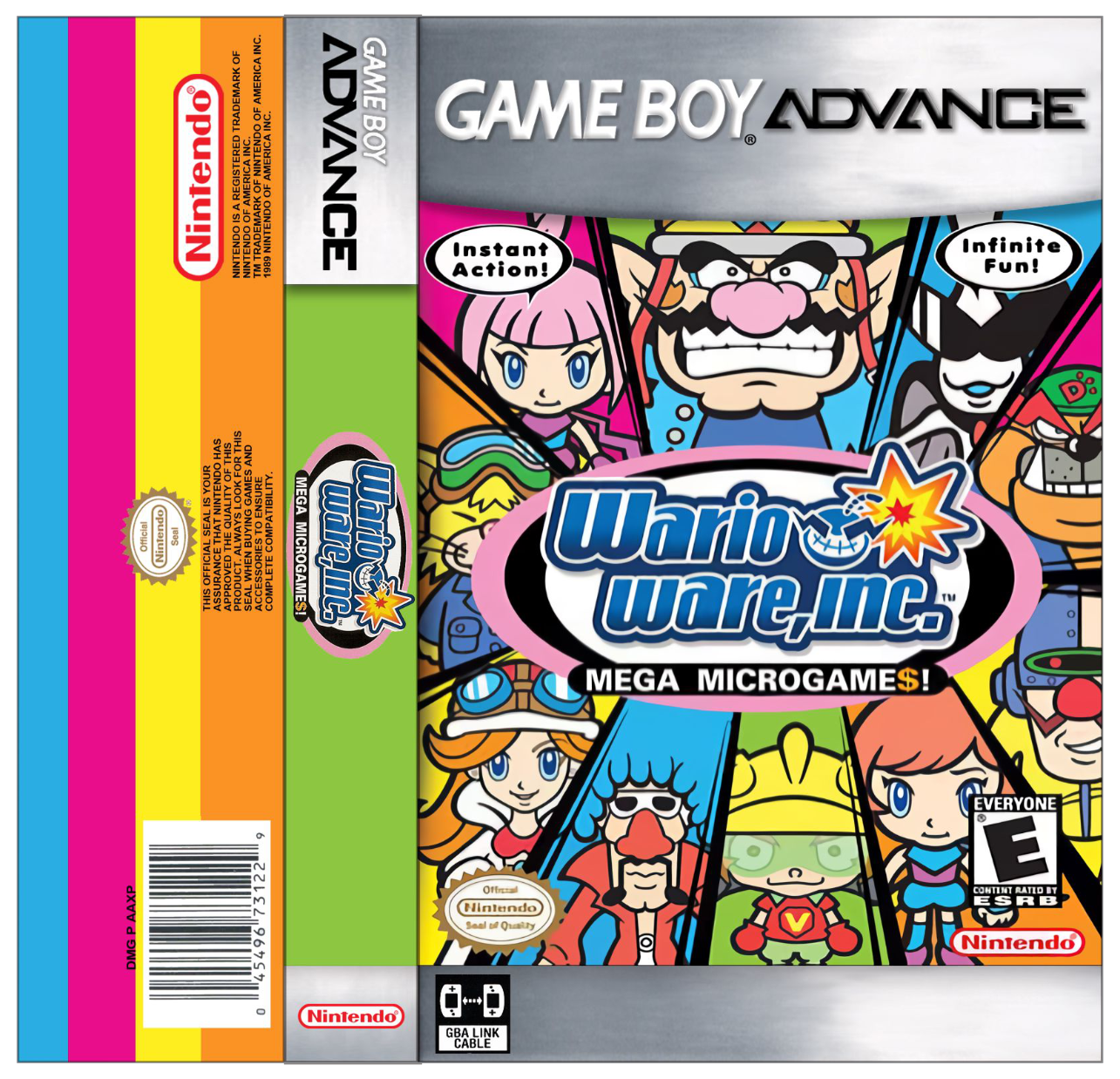 Game Boy Advance Game Holder - Cassette