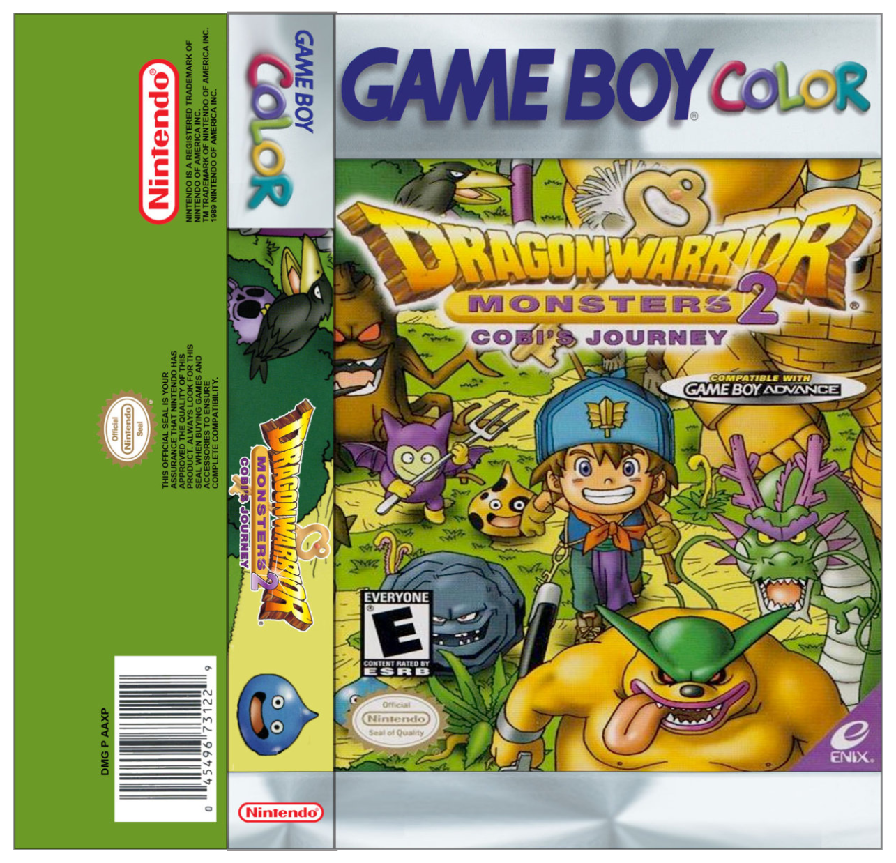 Game Boy Color Game Holder - Cassette