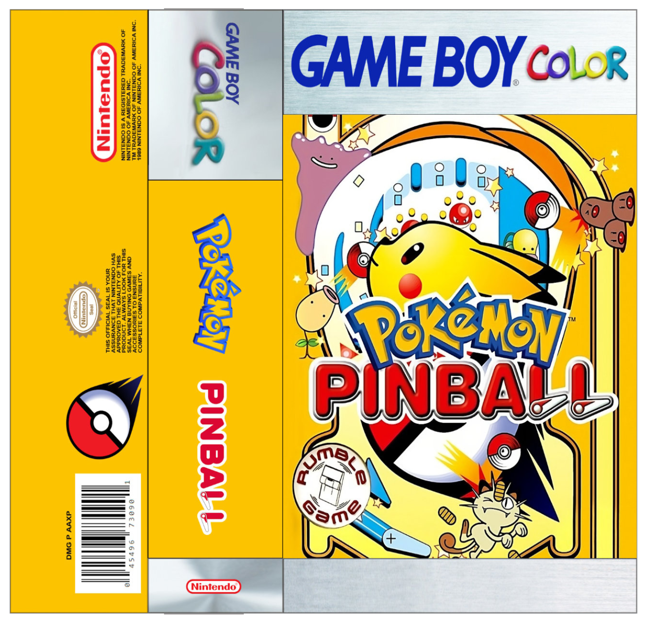 Game Boy Color Game Holder - Cassette