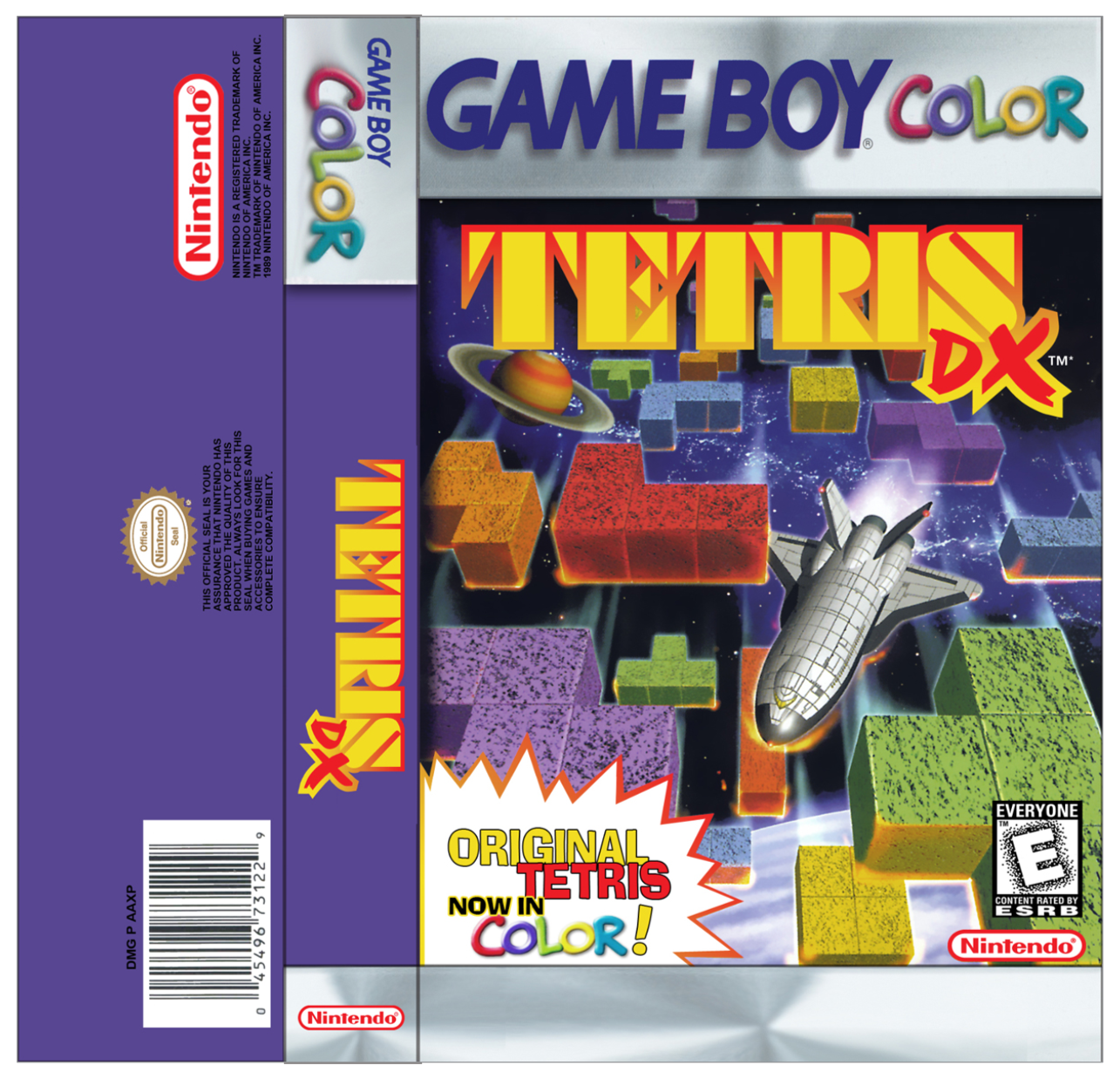 Game Boy Color Game Holder - Cassette