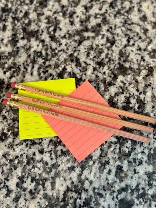Custom Engraved Pencils