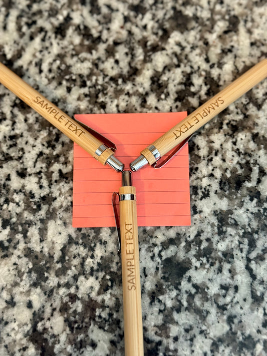 Personalized Engraved Bamboo Ballpoint