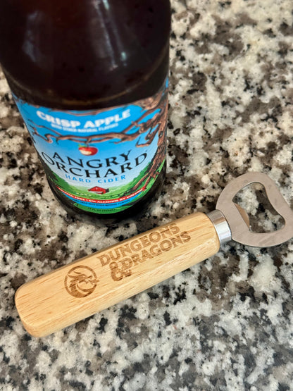 Laser Engraved TTRPG Bottle Opener