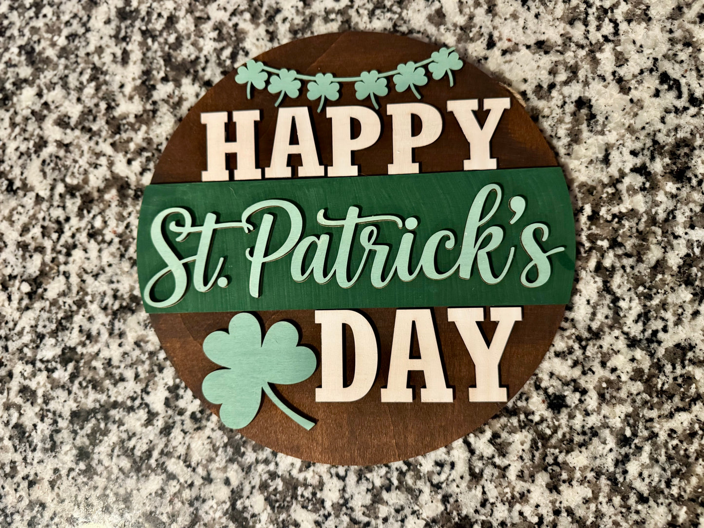 Happy St. Patrick's Day Sign