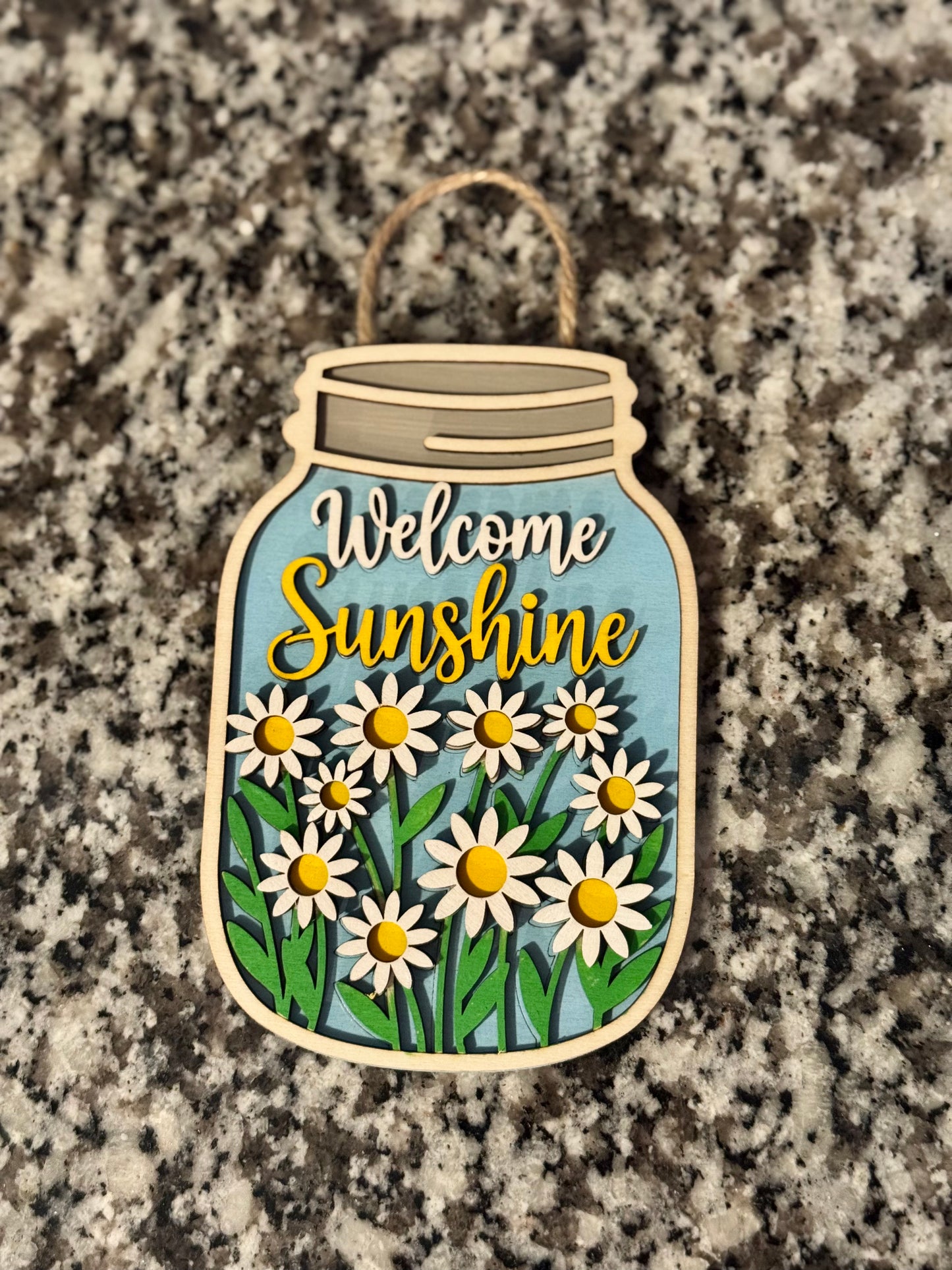 Welcome Sunshine Sign (Jar)