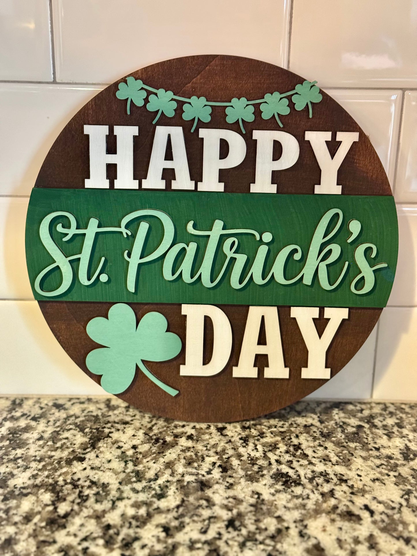 Happy St. Patrick's Day Sign