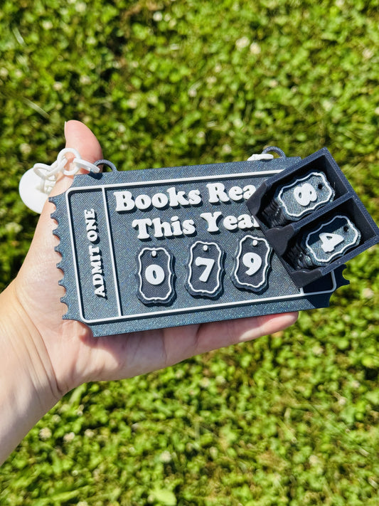 Books I've Read Sign - Book Counter