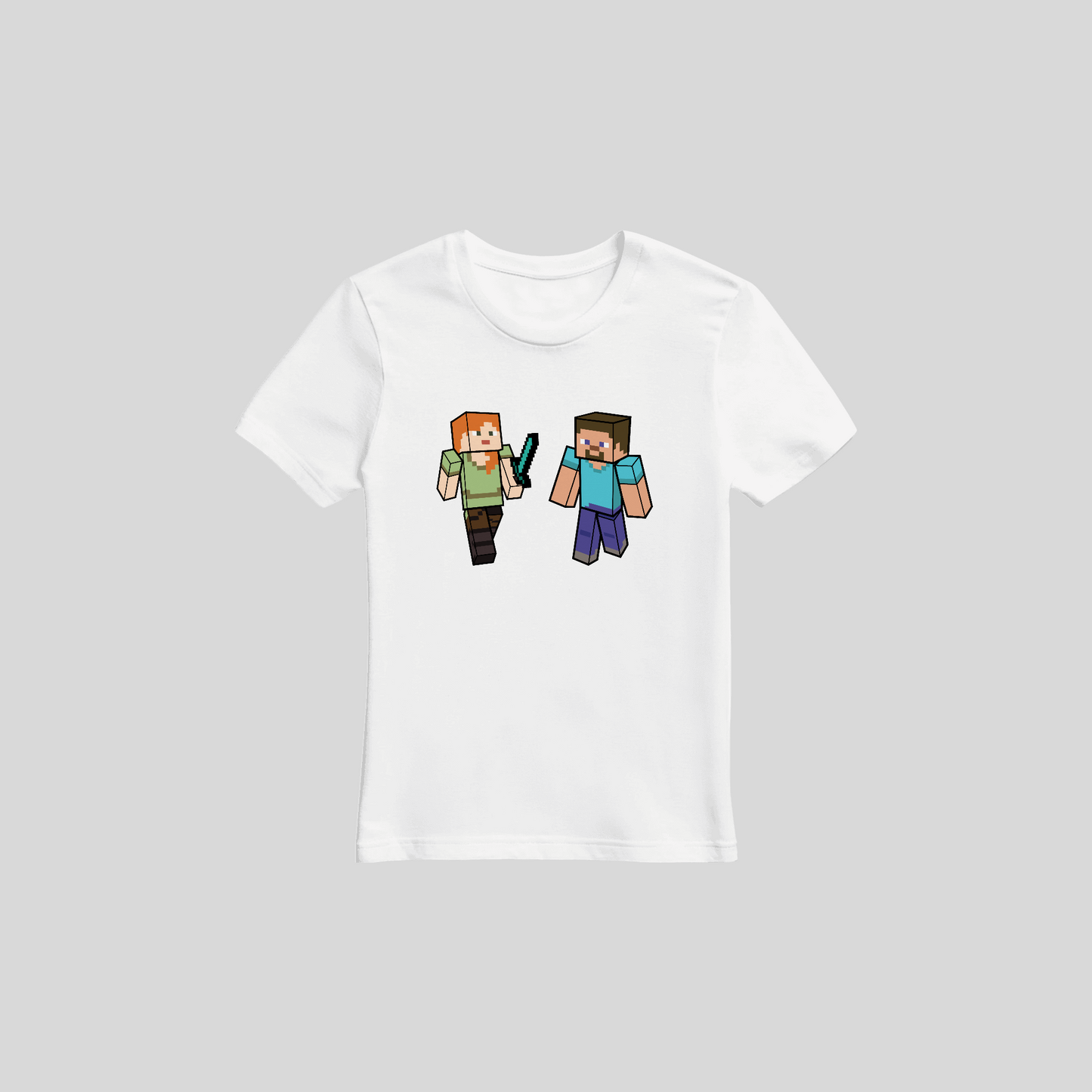 DTF - Steve & Alex from Minecraft