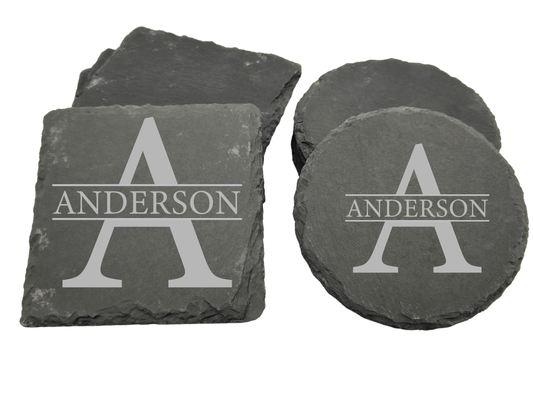 Personalized Stone Coaster - Simple
